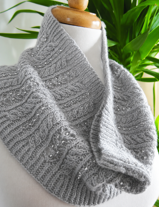 Beaded Cowl by Jemima Bicknell