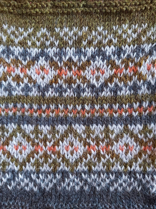 image of Fireside Raglan Sweater by Rosee Woodland