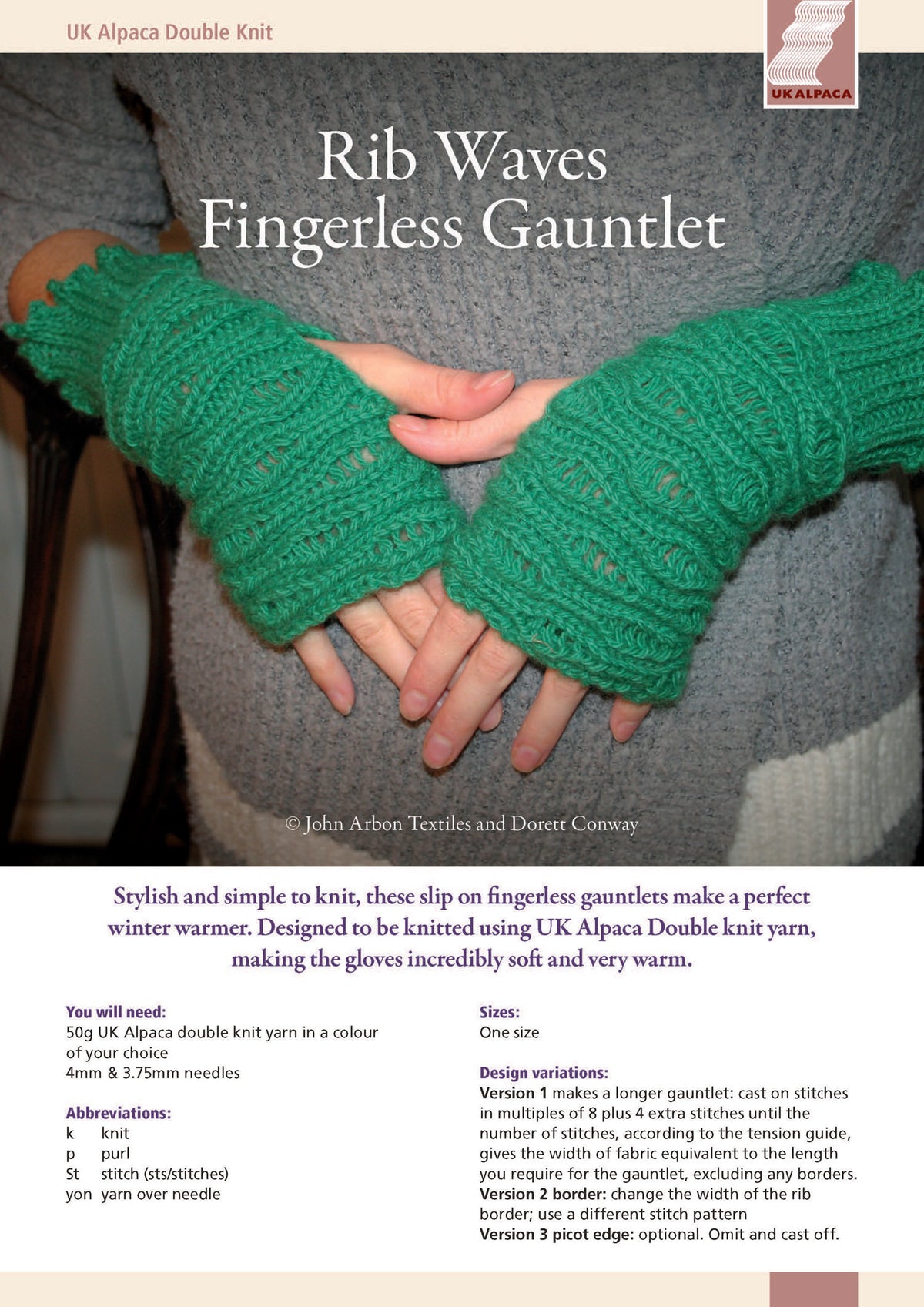 image of Rib Waves Gauntlet by John Arbon & Dorett Conway