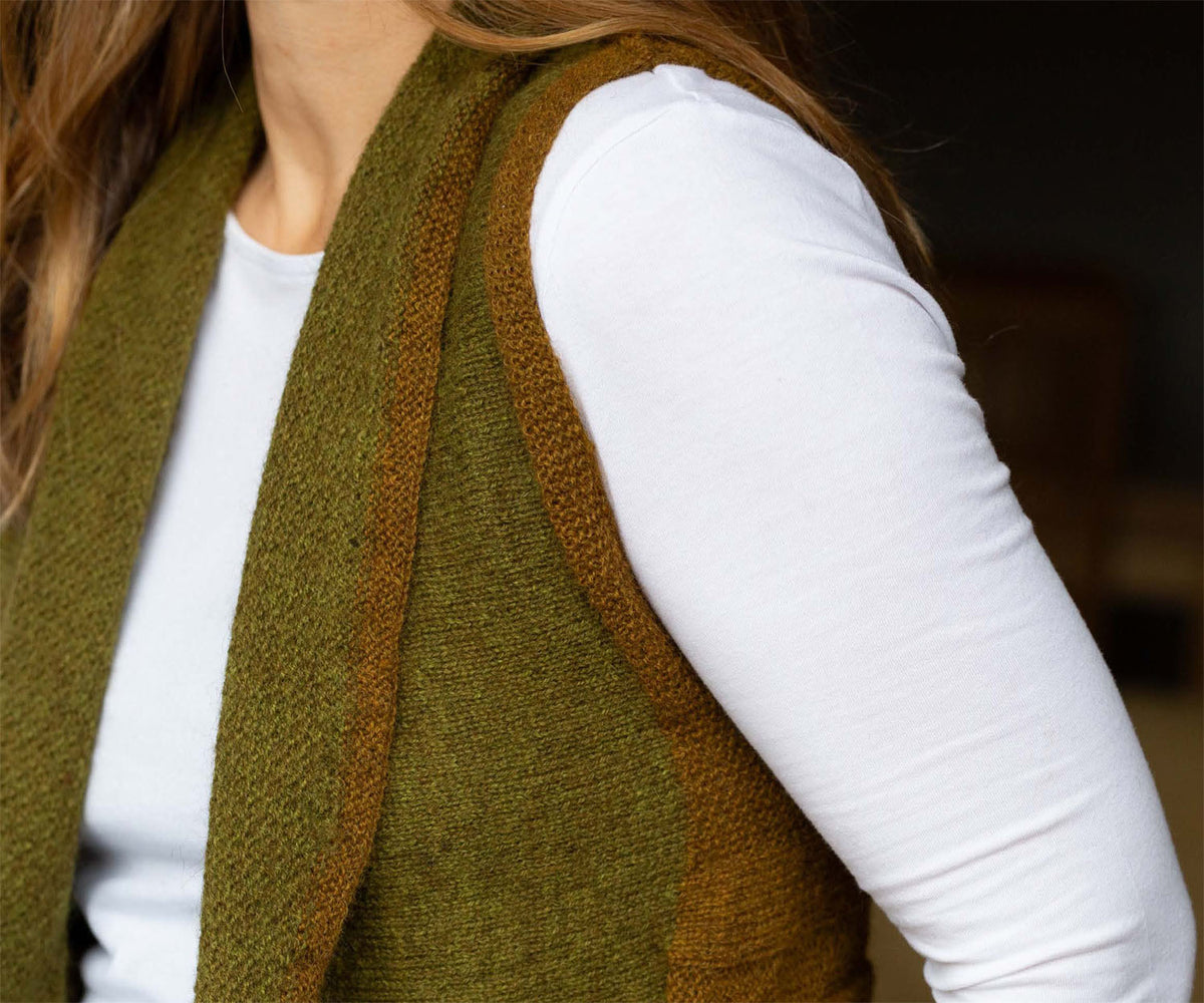 image of Speckledy Waistcoat by Tracy Birch