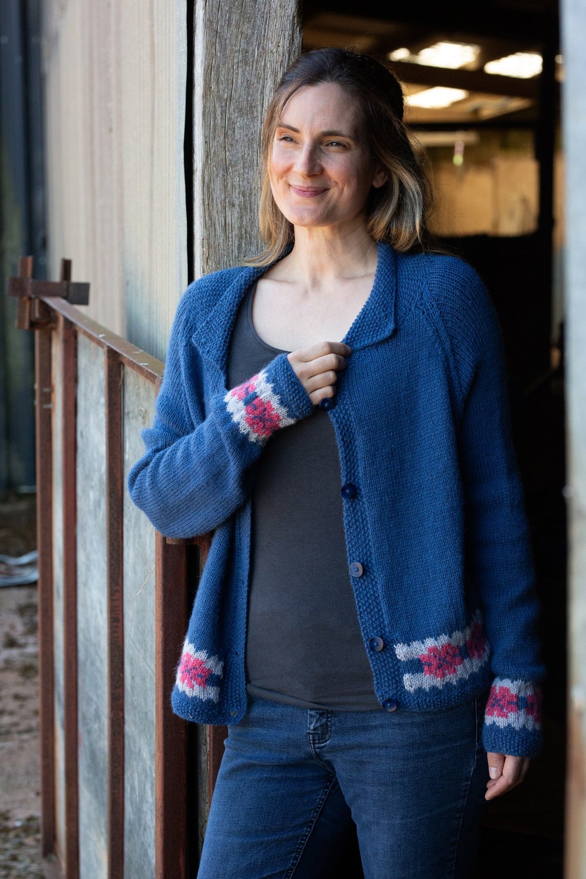 image of Floral Dance Cardigan by Monica Russel