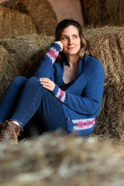 image of Floral Dance Cardigan by Monica Russel