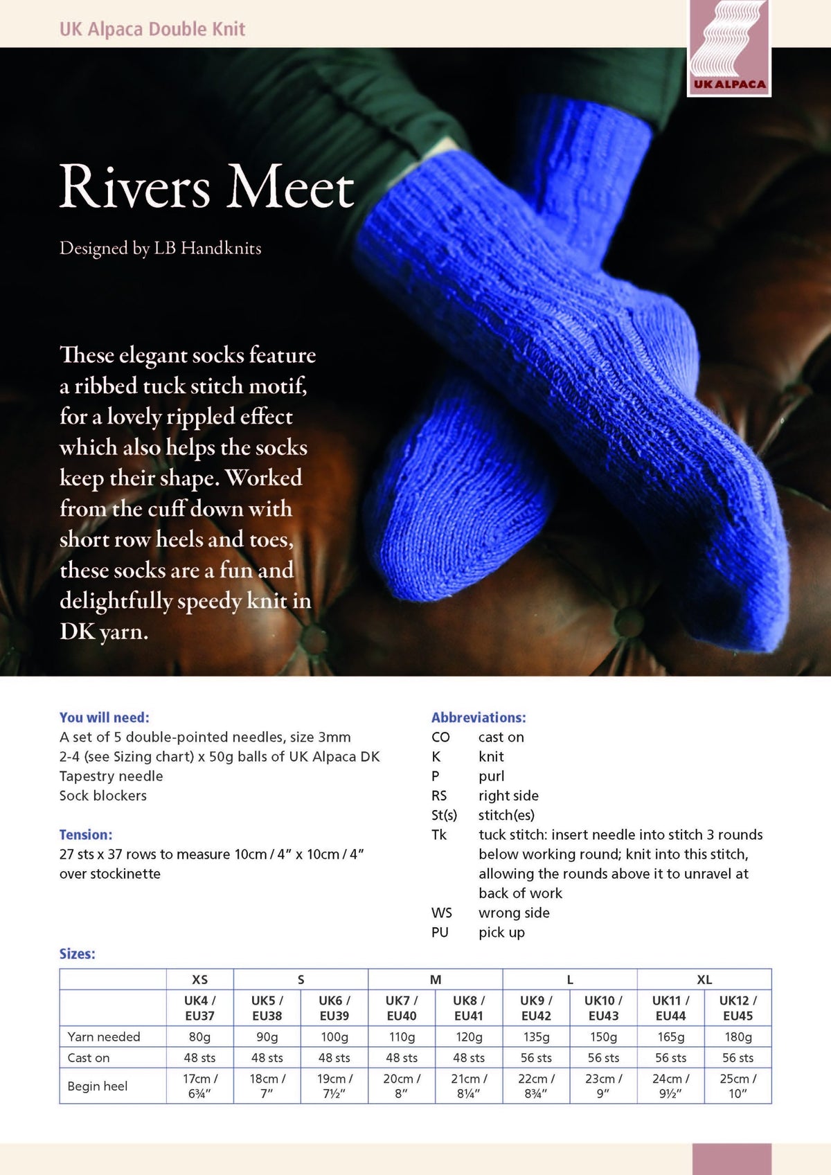 image of Rivers Meet by LB Handknits
