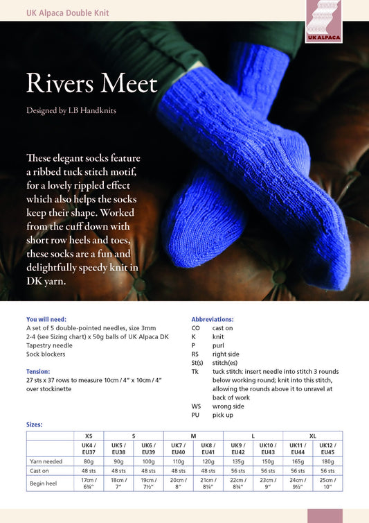 image of Rivers Meet by LB Handknits