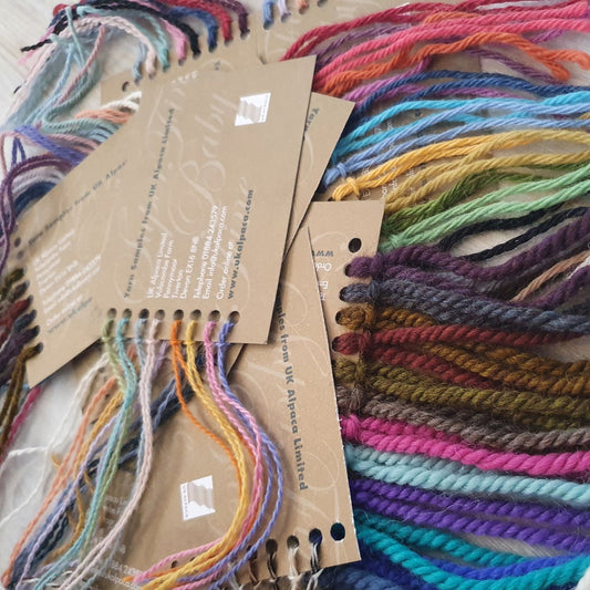 image of Shade Card Set Of All Yarns