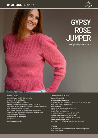 image of Gypsy Rose Jumper by Tracy Birch