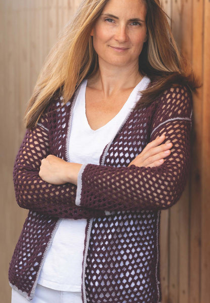Holy Moly Cardigan by Heather Firby