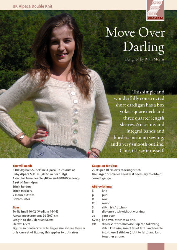 image of Move Over Darling by Ruth Morris