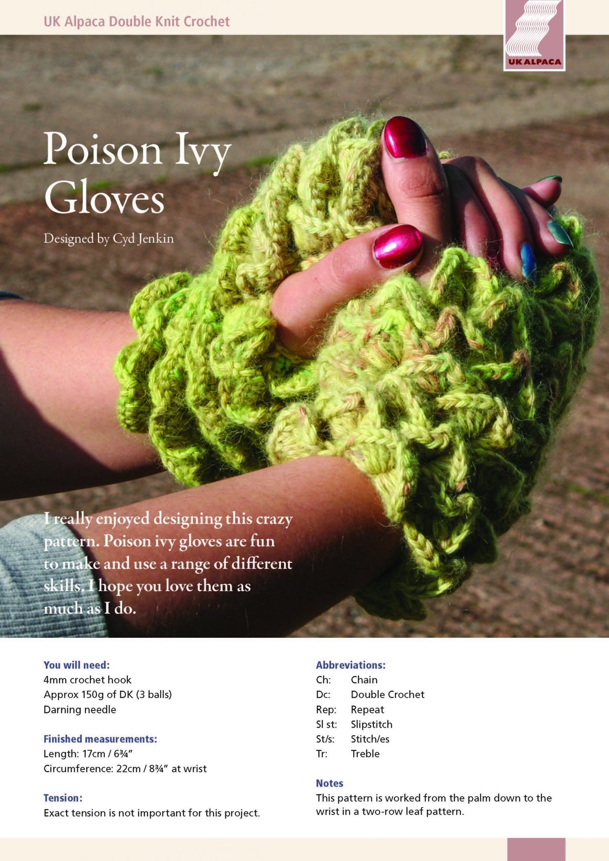 image of Poison Ivy Gloves by Cyd Jenkin