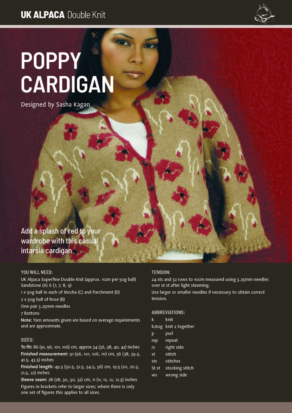 image of Poppy Cardigan by Sasha Kagan