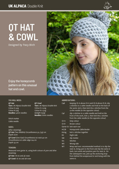 image of QT Hat & Cowl by Tracy Birch