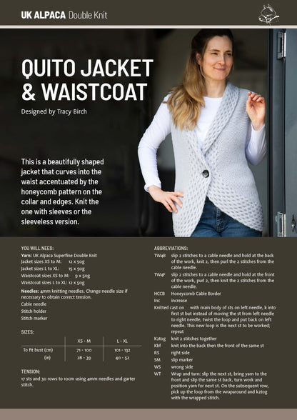 image of Quito Jacket & Waistcoat by Tracy Birch