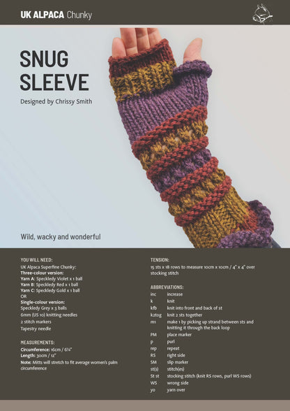 image of Snug Sleeve & Glove by Chrissy Smith