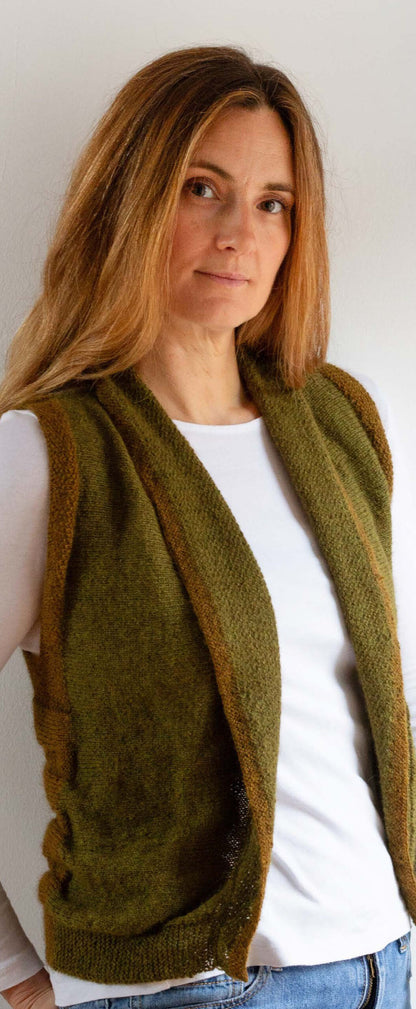 image of Speckledy Waistcoat by Tracy Birch