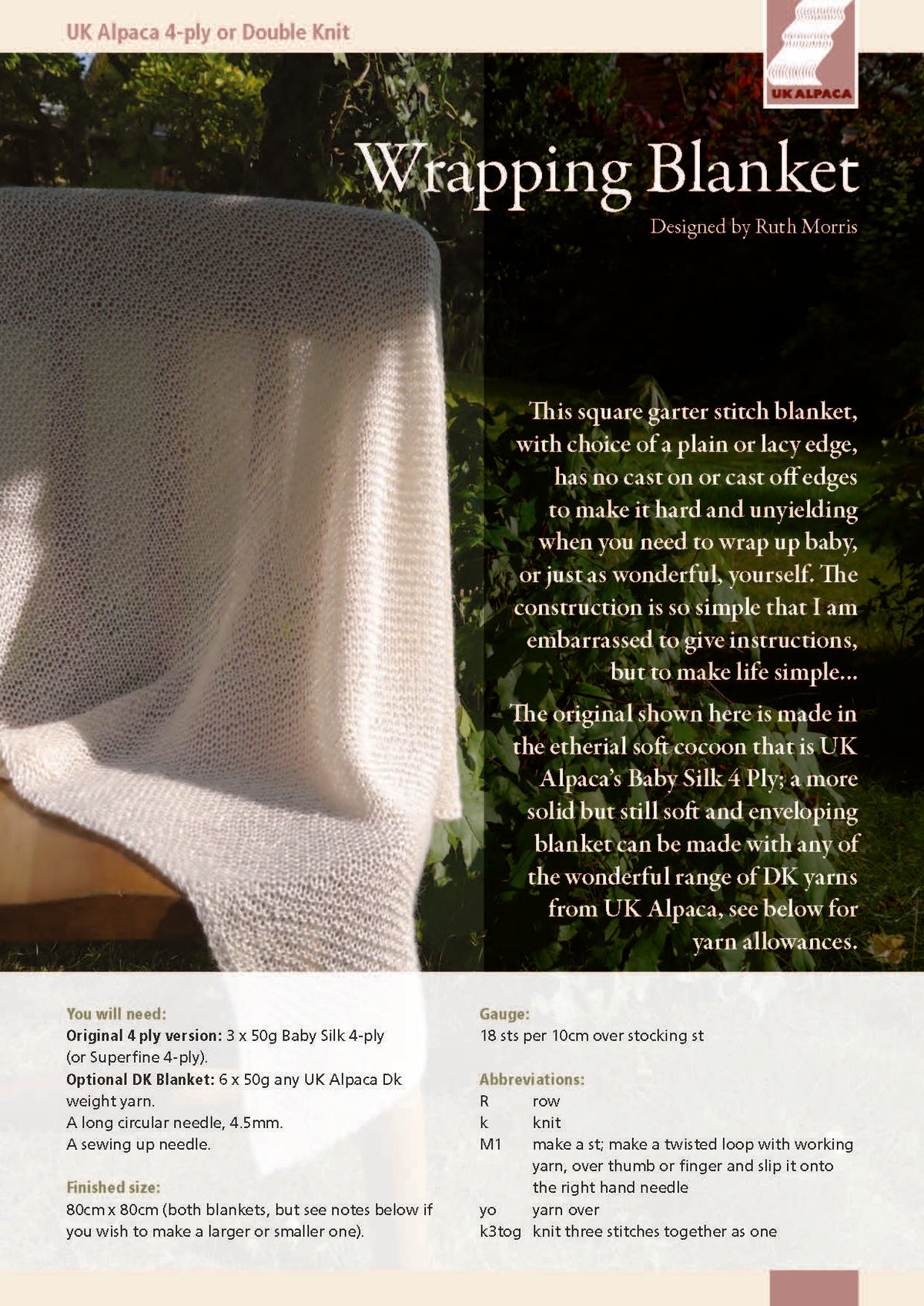 image of Wrapping Blanket by Ruth Morris