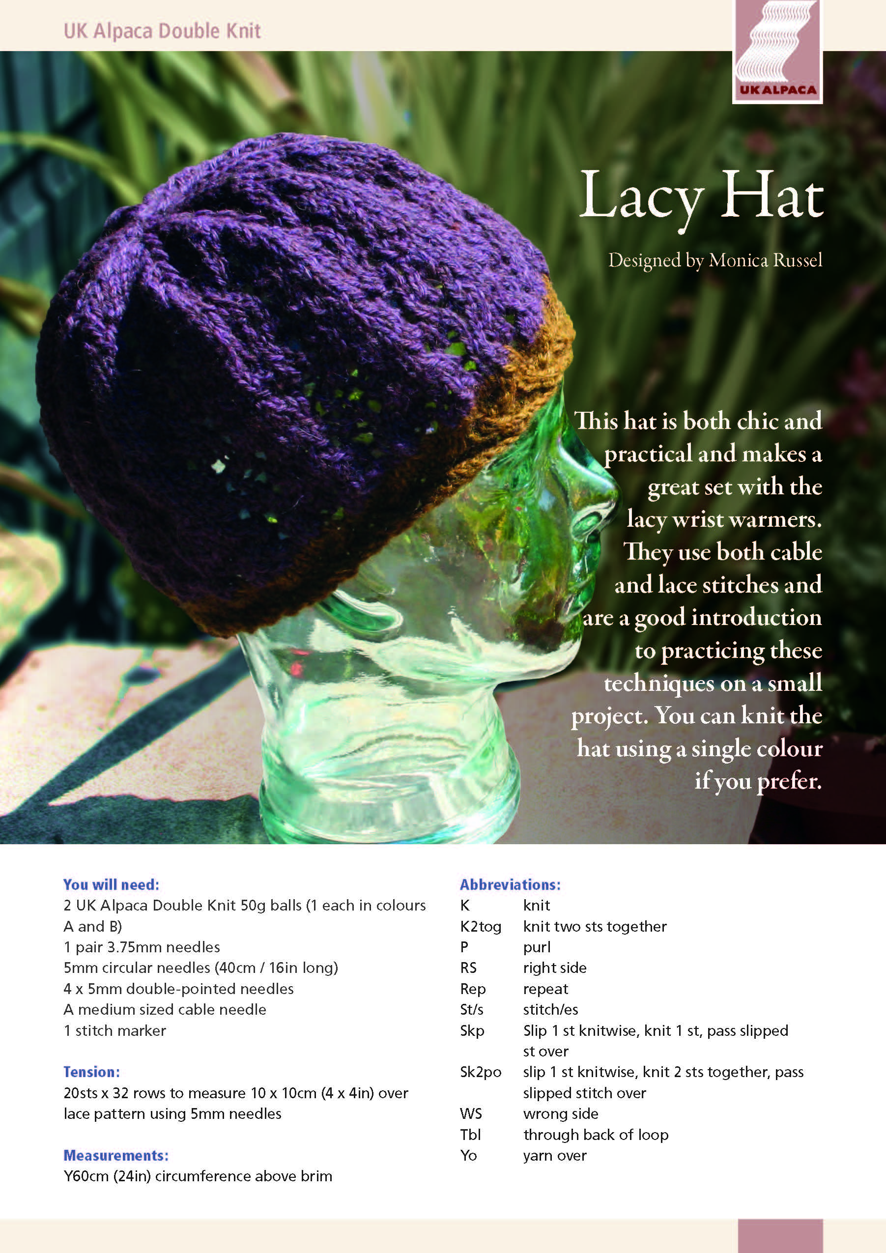 Lacy Hat by Monica Russel