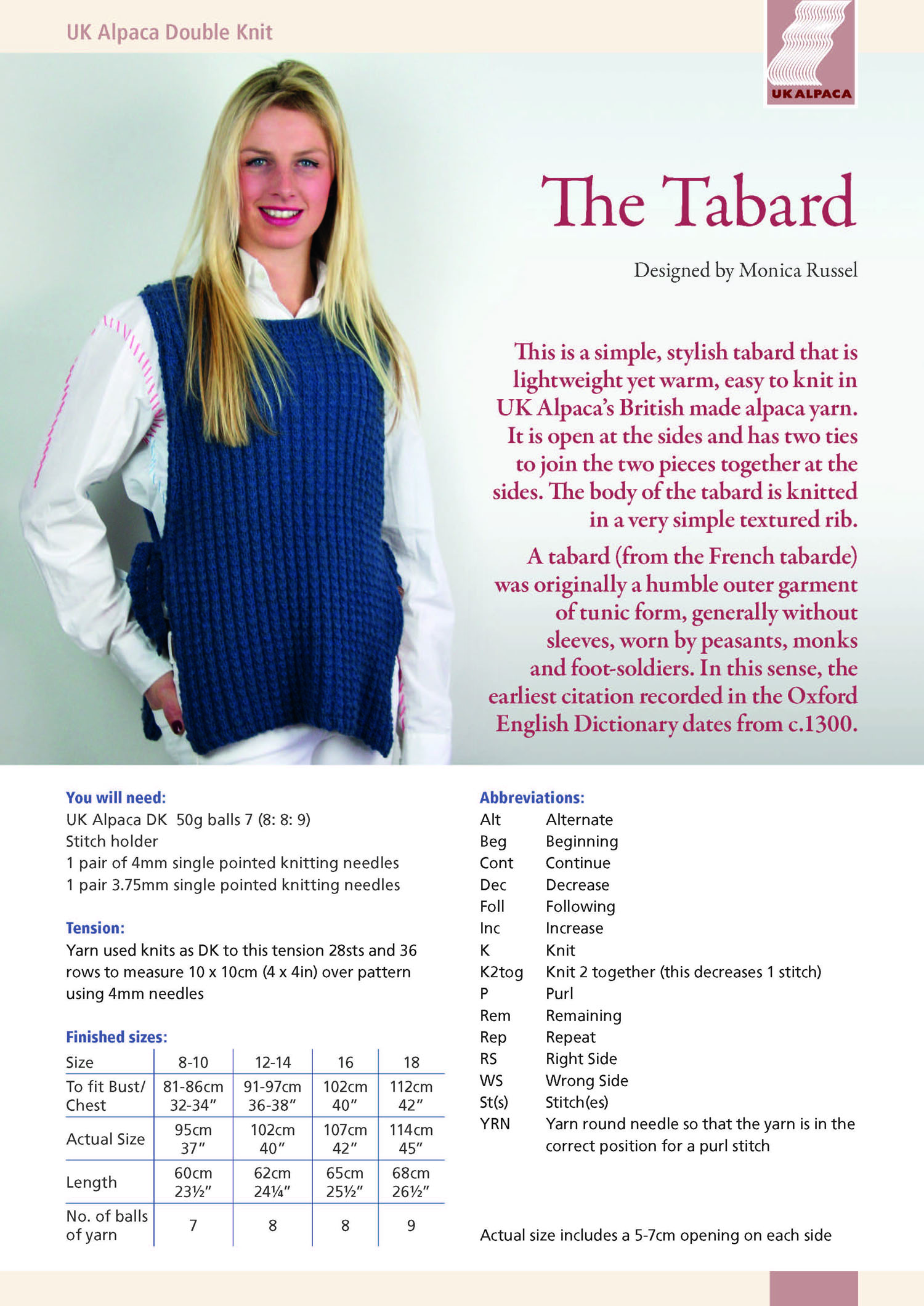 The Tabard by Monica Russel