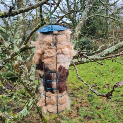 Nesting Fibre Bird Feeder