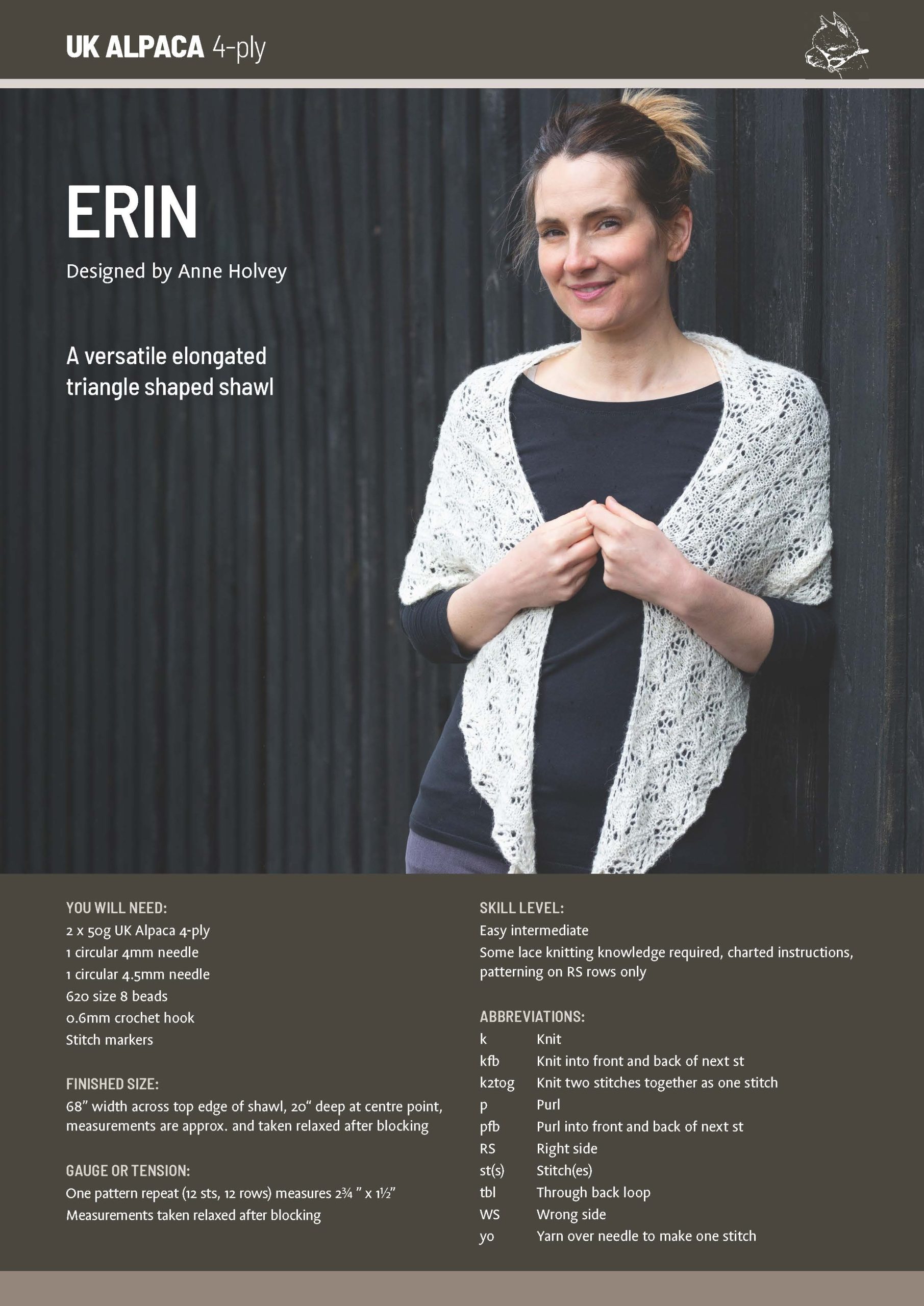 Erin Shawl by Ann Holvey