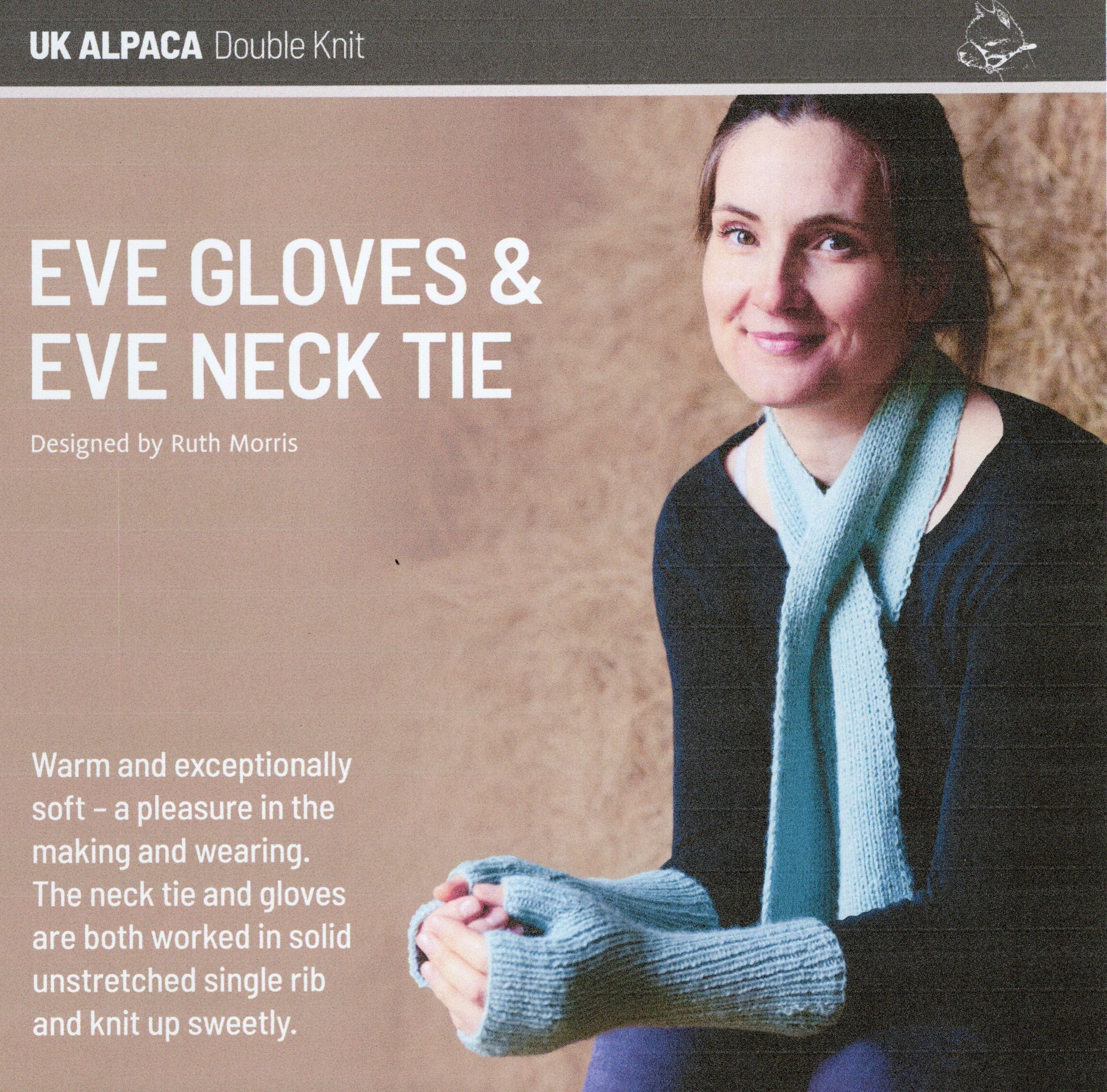 Eve Glove & Neck Tie Set by Ruth Morris