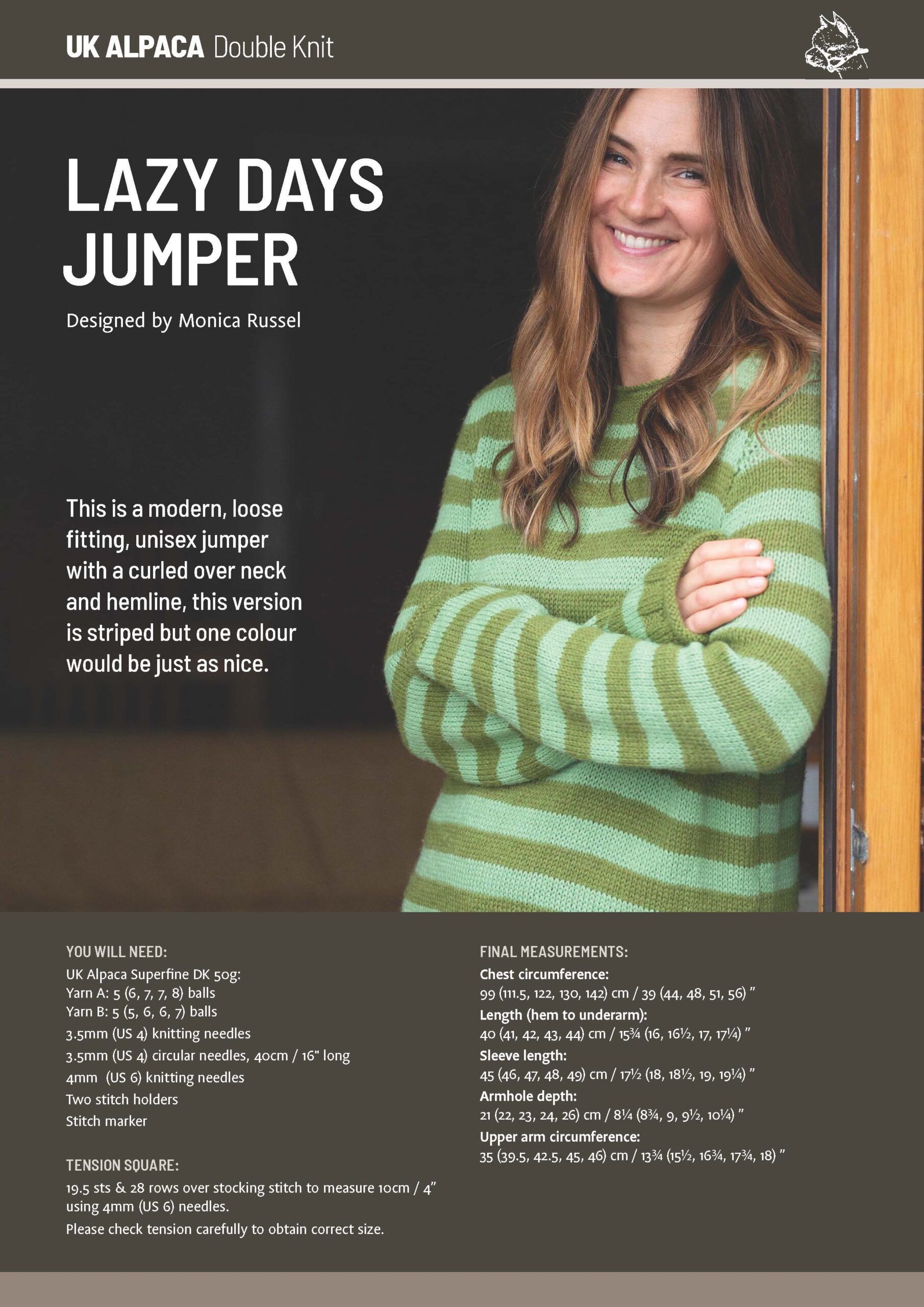 Lazy Days Jumper by Monica Russel
