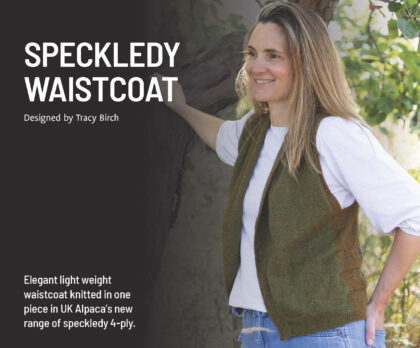 Speckledy Waistcoat by Tracy Birch