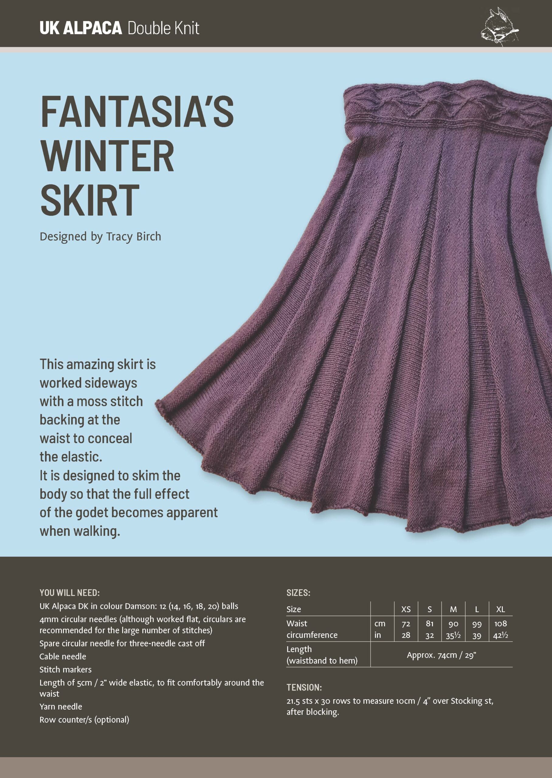 Fantasia's Winter Skirt by Tracy Birch