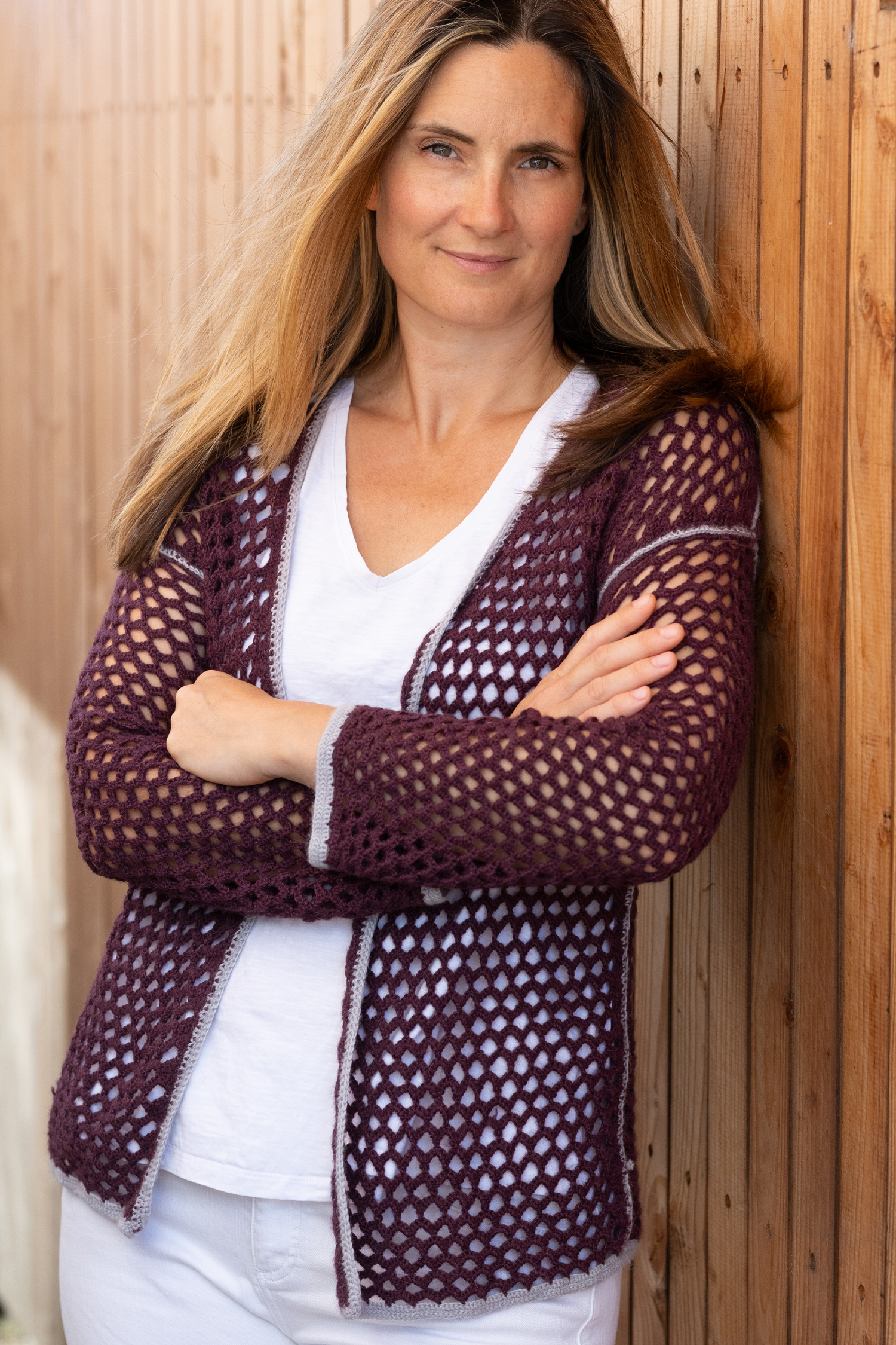 Holy Moly Cardigan by Heather Firby