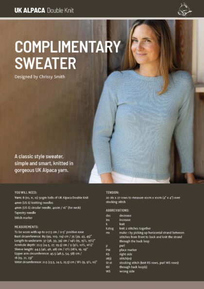 Complimentary Sweater by Chrissy Smith